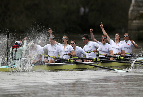 Double First Cambridge Boat Race Win Varsity 8993