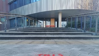 Climate activists smash Chemical Engineering department front door