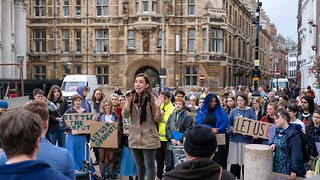 In pictures: Students rally over marking boycott