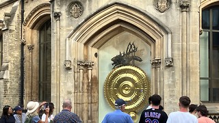 Corpus clock back on display