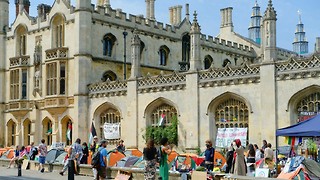 Cambridge offers to review investments following pressure from pro-Palestine encampment 