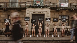 Animal rights protest held in Cambridge City Centre