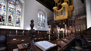 Religious icon robbed from Magdalene College Chapel 