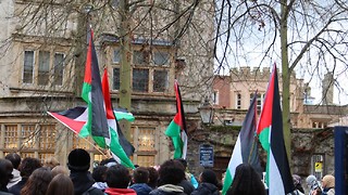 Protesters condemn Trinity’s 'complicity in genocide' after college backtracks on arms divestment