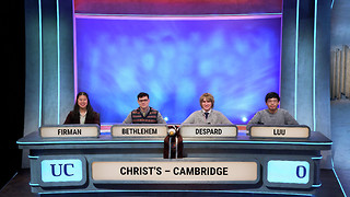 Behind the scenes of University Challenge