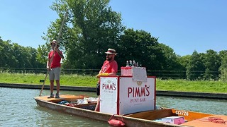 ‘Herald of the summer’: Pimm’s punt owner on capsizing and cocktails