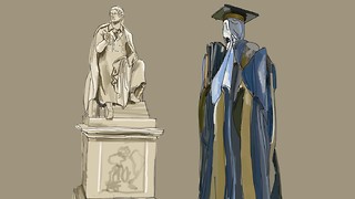 Cambridge's invisible statues