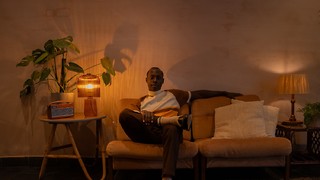 Discussing optimism with David Larbi