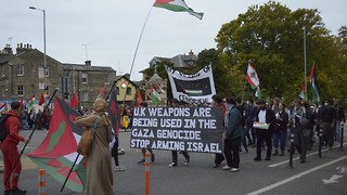 Pro-Palestine protesters stage city centre rally
