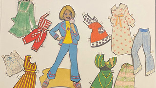 The history of paper doll fashion