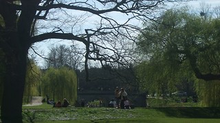 Cambridge outside the table