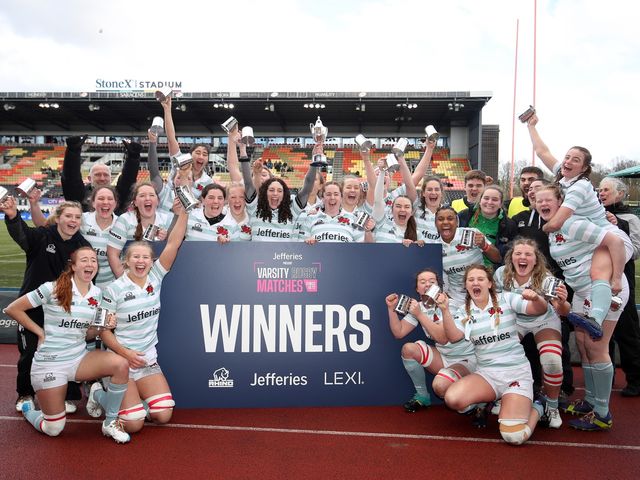 Cambridge Rugby Union wins the double