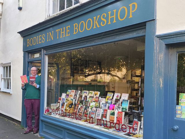 Bodies In The Bookshop owner Richard Reynolds