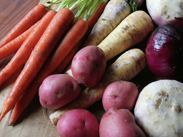 Let's root for root vegetables!