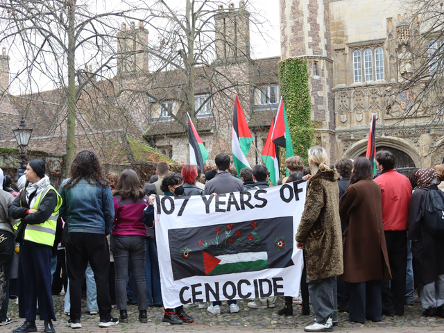 Pro-Palestine protesters occupy Greenwich House