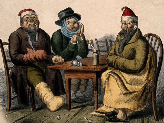 Stay cold to treat a cold?