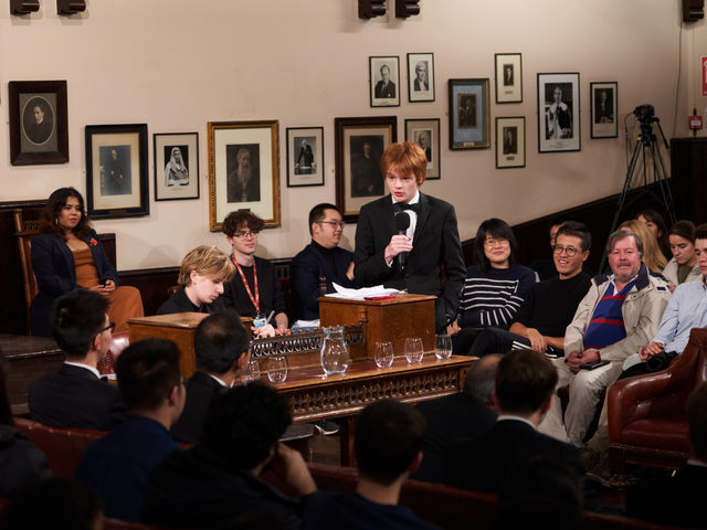 'Have courage in yourself': in conversation with the Union President