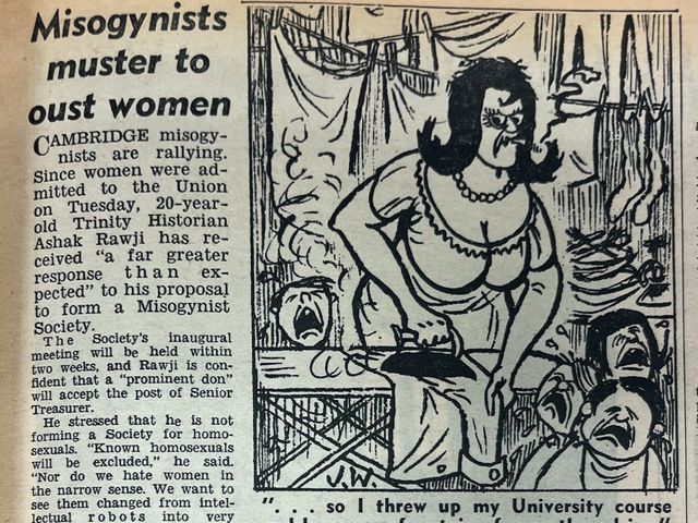 Vintage Varsity: International Women's Day