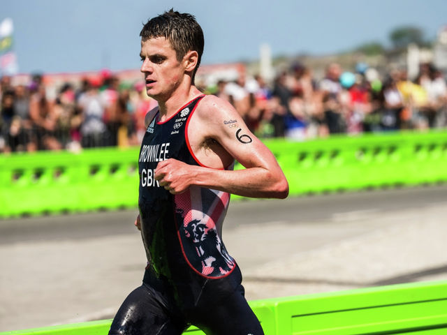 Olympic triathlon champion Jonny Brownlee