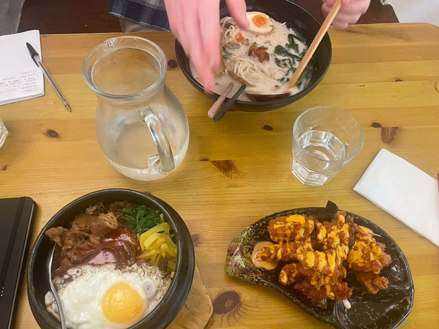 Table for two: Ittou Noodle Bar