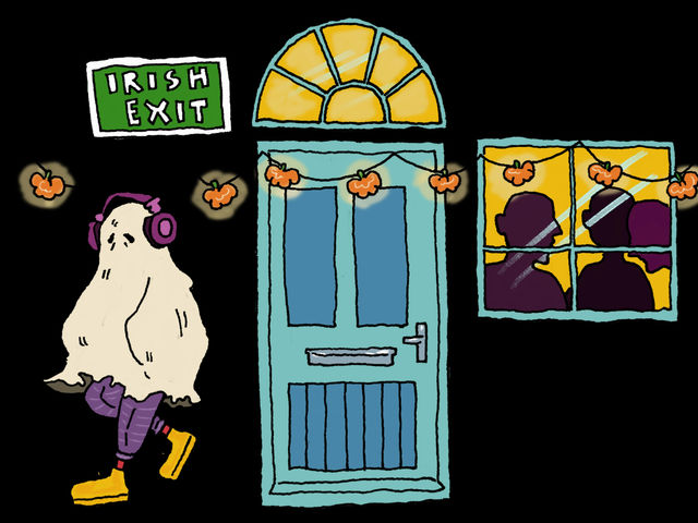 How to escape a haunted house (party)