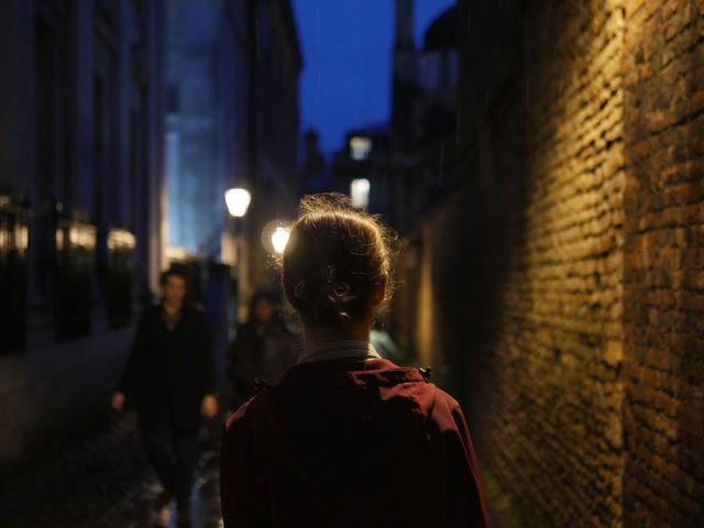 Are you more yourself at Cambridge or away from it?