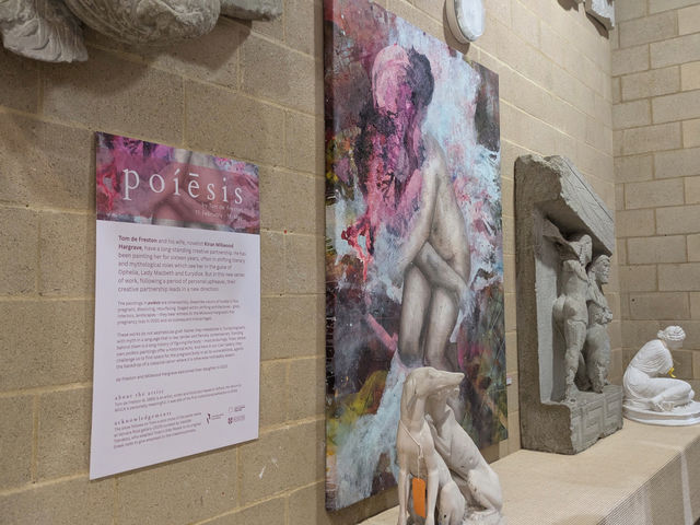 When a gallery and exhibition harmonise