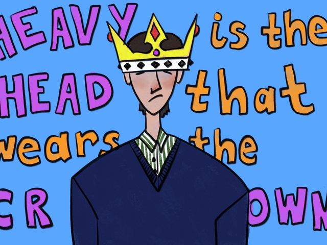 Heavy is the head: the pressures of leading a student society