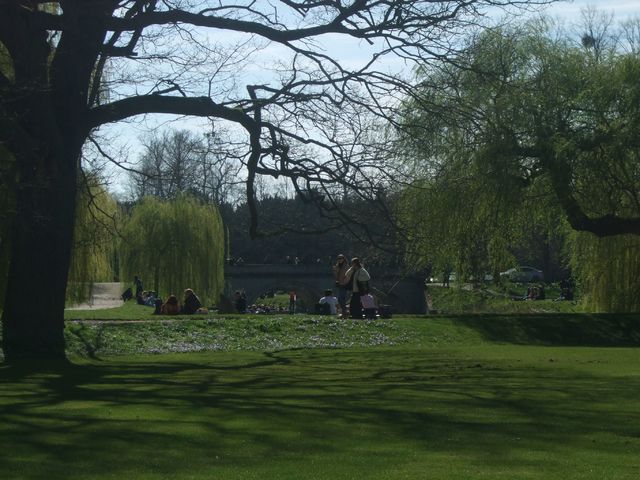 Cambridge outside the table